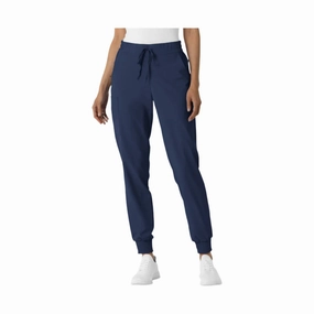 Flexible Comfort Wear Utility pocket Wink Women's Renew Jogger Scrub Pant - Navy Blue