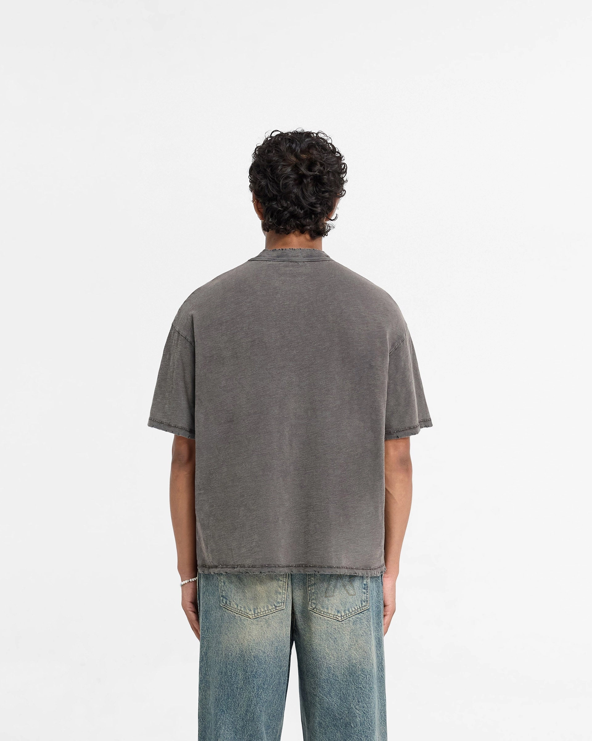 Slub T-Shirt - Vintage Grey Natural Fiber Blend
