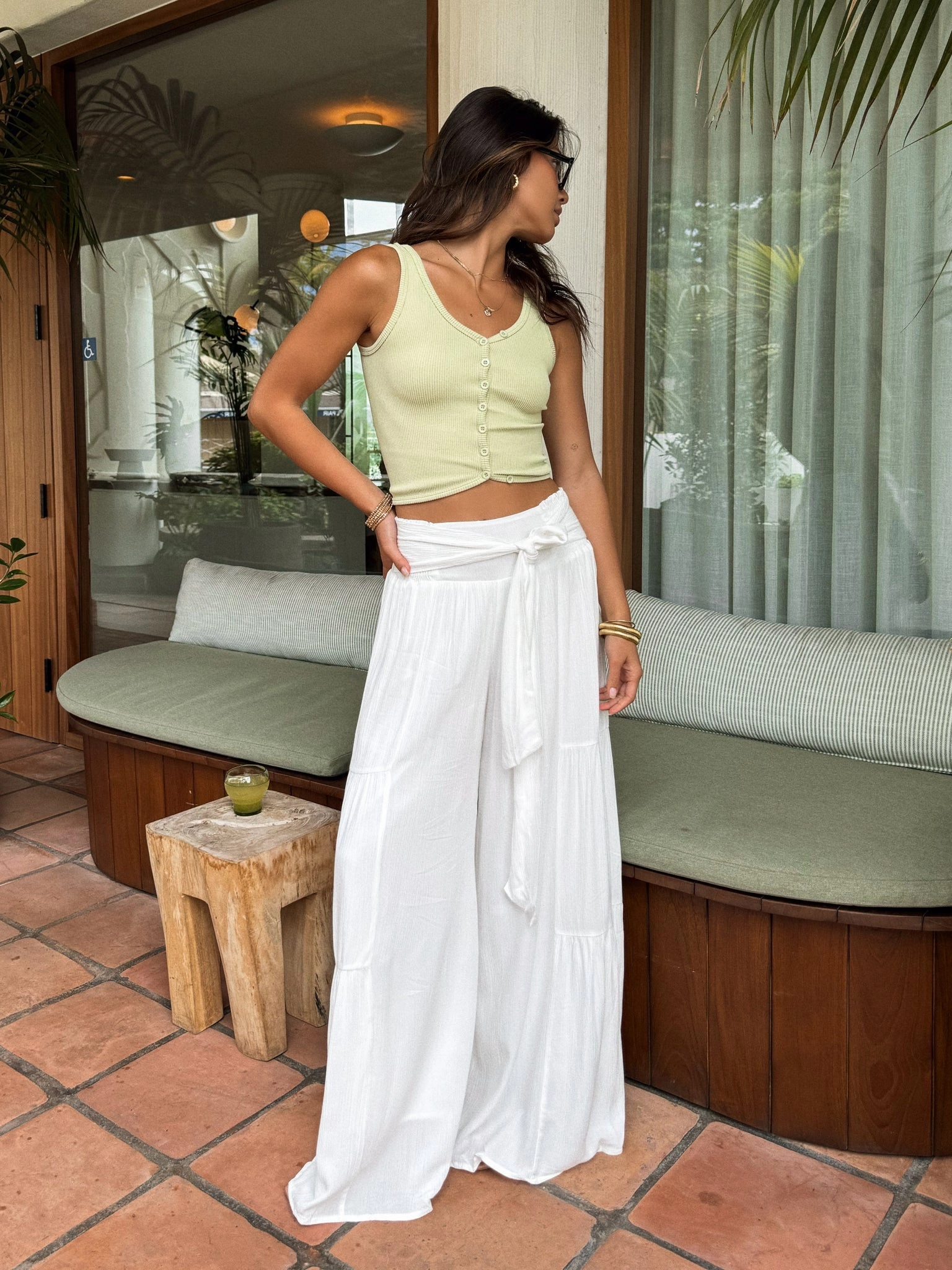 Clean Stretch Beau Palazzo Pants QuickDryTech