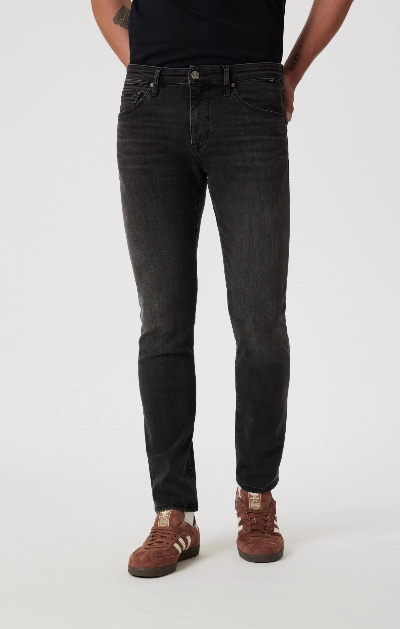 Quality Wear JAKE SLIM LEG IN SMOKE AUSTIN