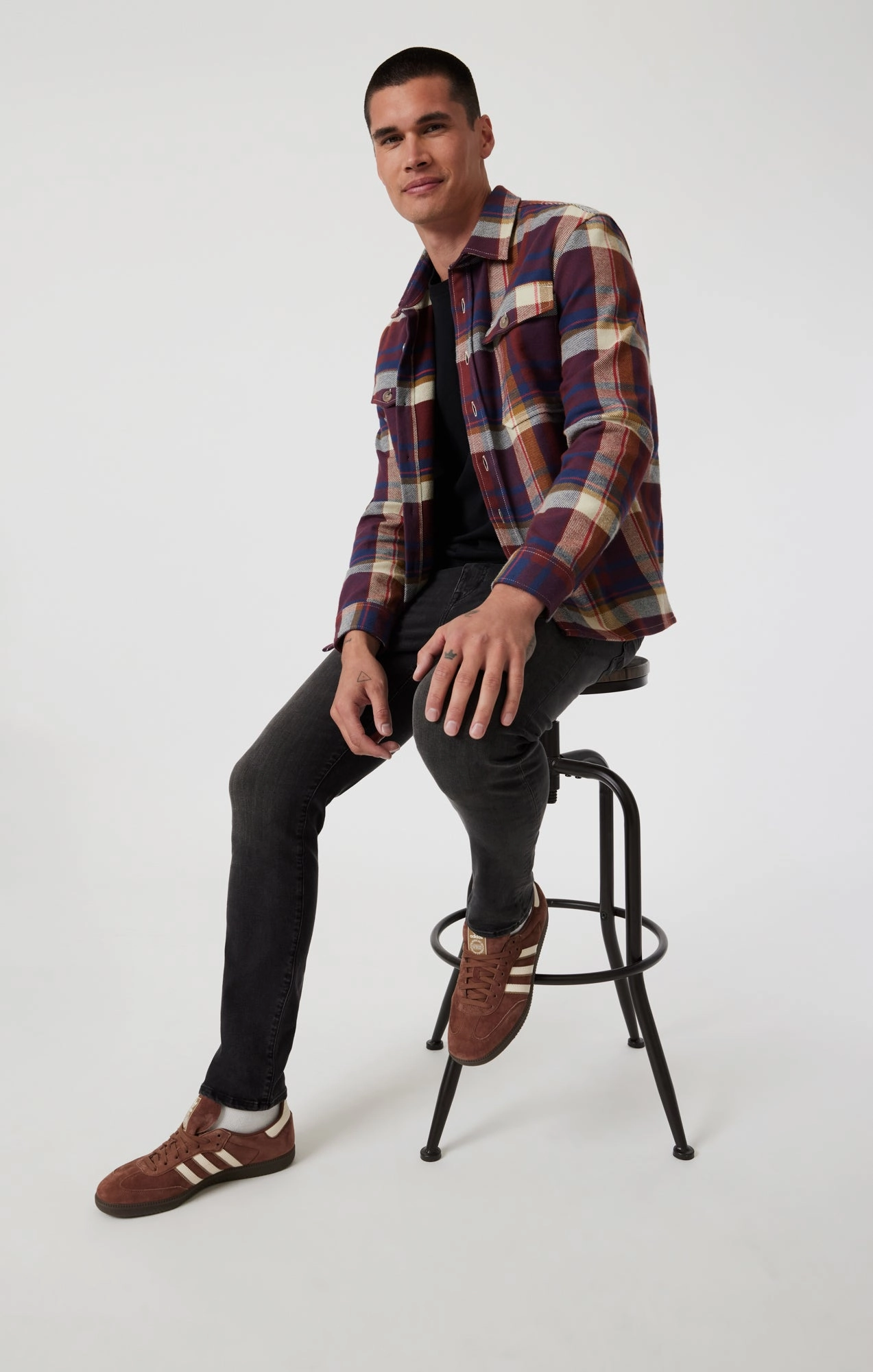 JAKE SLIM LEG IN SMOKE AUSTIN Base Fit Piece Unisex Attire