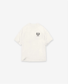 Fashionable Wear Holiday Outfit Crest T-Shirt - Flat White