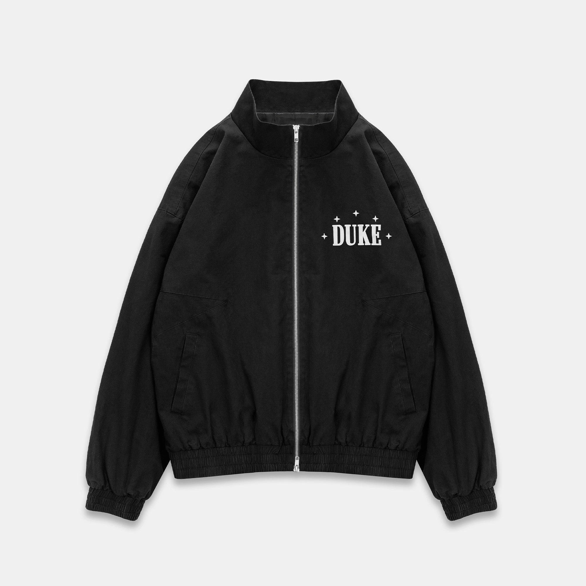 Odor Resistant Tech Duke Plus Black Track Jacket