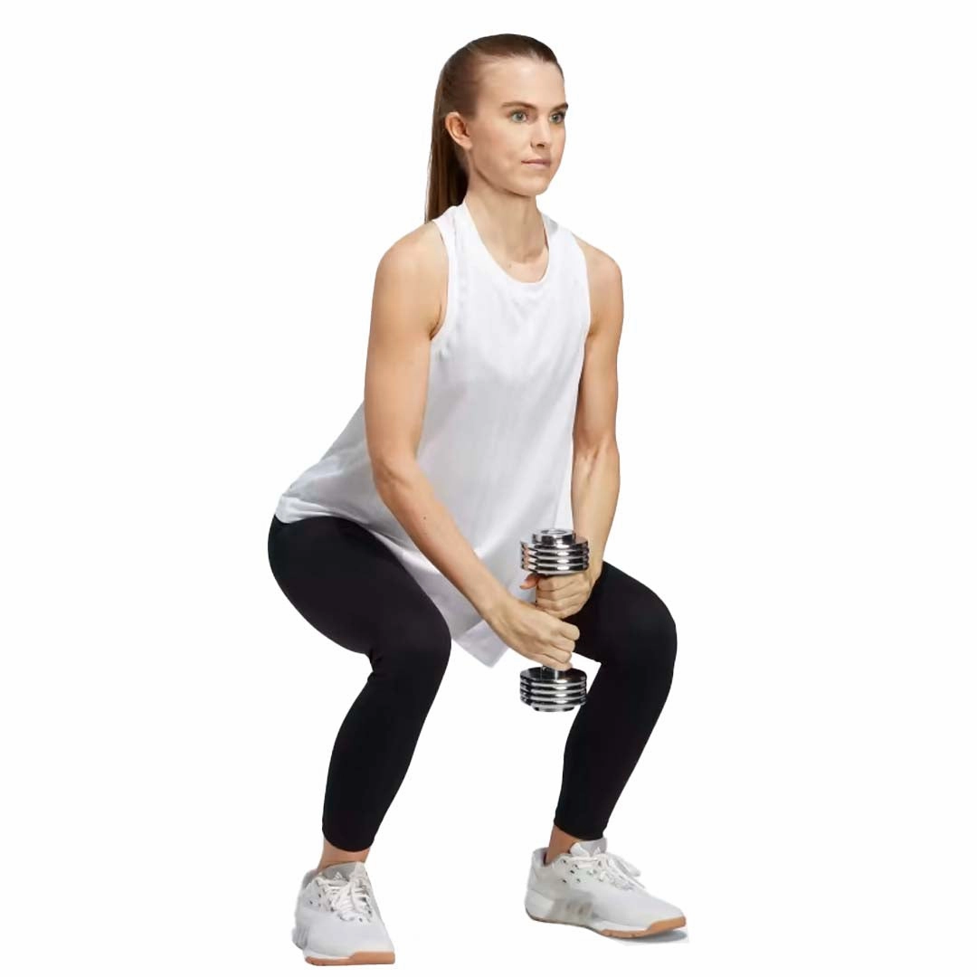 Universal Fit Framework Non Bulky Design adidas - Women's HIIT Aeroready Training Tank (HY5396)