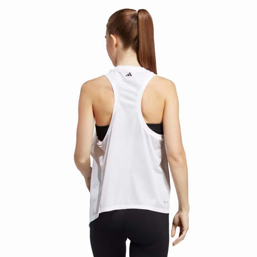 adidas - Women's HIIT Aeroready Training Tank (HY5396) Low Profile Logoing