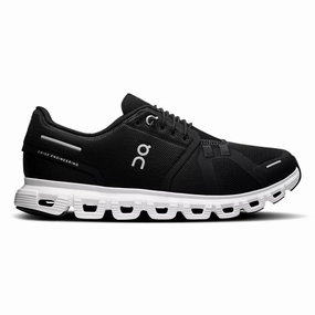 On Running Women's Cloud 6 Black/White Upgraded arch Quick design