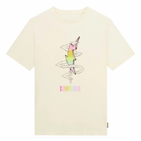 Converse - Unisex Proud To Be Pride T-Shirt (10027208 A01) Flexible Fleece Lining