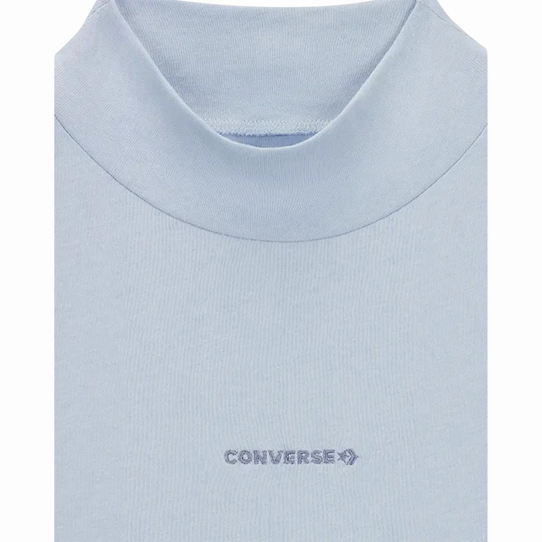Converse - Women's Wordmark Short Sleeve T-Shirt (10026577 A01) Compact Packable