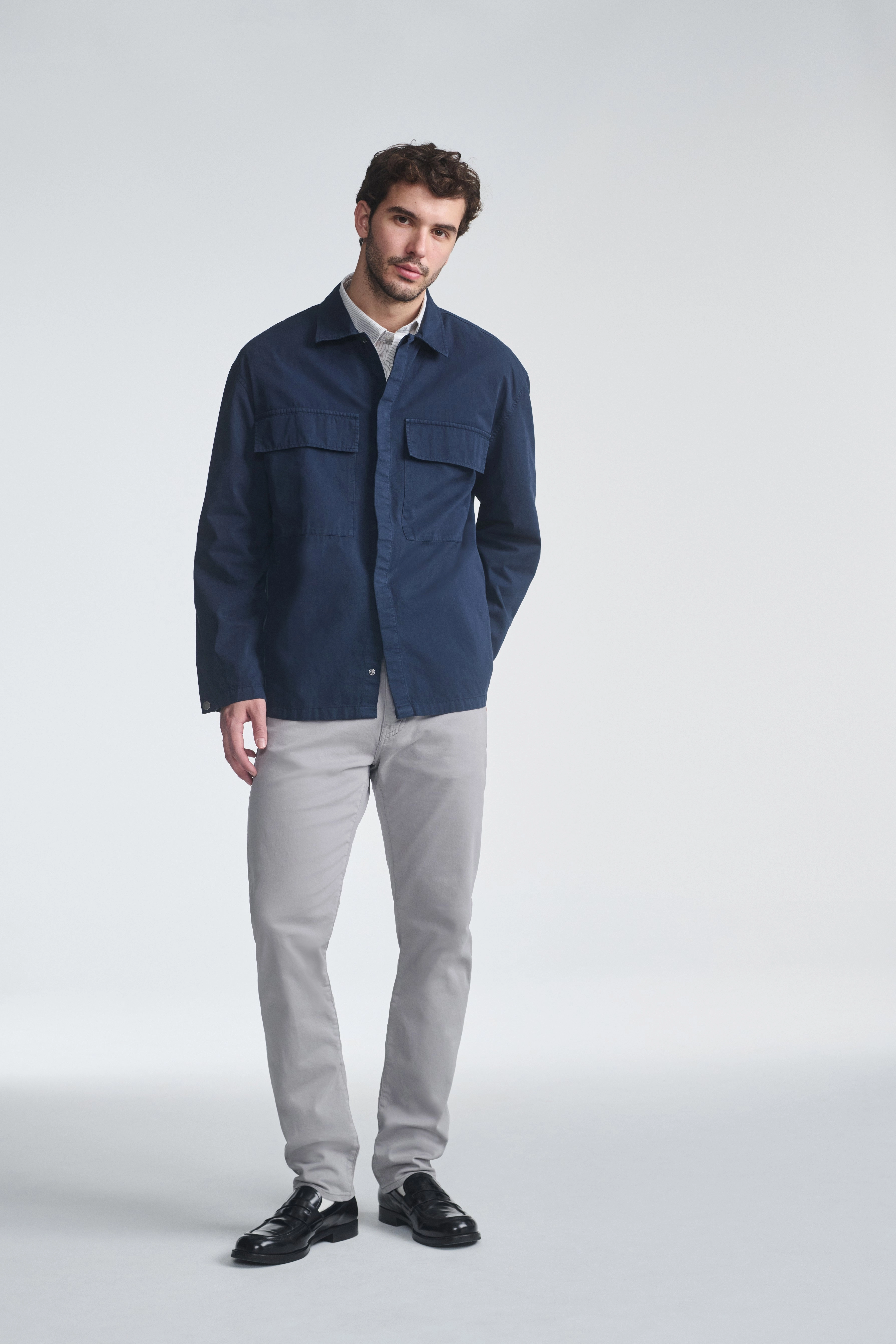 Seamless Technology Ripstop Fabric Technology JAKE SLIM LEG IN IRON TWILL