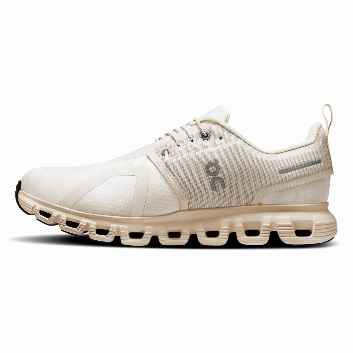 On Running Women's Cloud 6 Waterproof Pearl/Cream Natural Grip