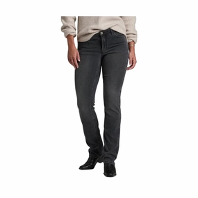 Abrasion Resistant Denim Kuhl Women's Kontour Form Straight Denim - Obsidian