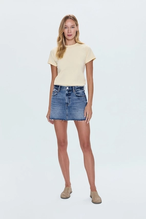 Daisy Low Slung Mini Skirt - Spectacle Anti Pilling Fabric