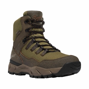 Grippy Outsole Trail Exploration Danner Men's Vital Trail 5 Inch Hiking Boot - Brown/Olive