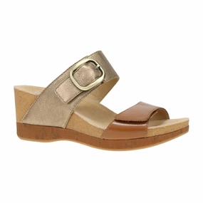 Soft Touch Dansko Women's Shannon Gold/Tan