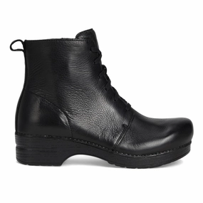 Durable Shell Urban Traveler Dansko Women's Sigourney Black Tumbled