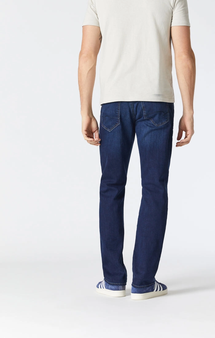 MATT RELAXED STRAIGHT LEG IN DEEP BRUSHED WILLIAMSBURG Double Layered Knees