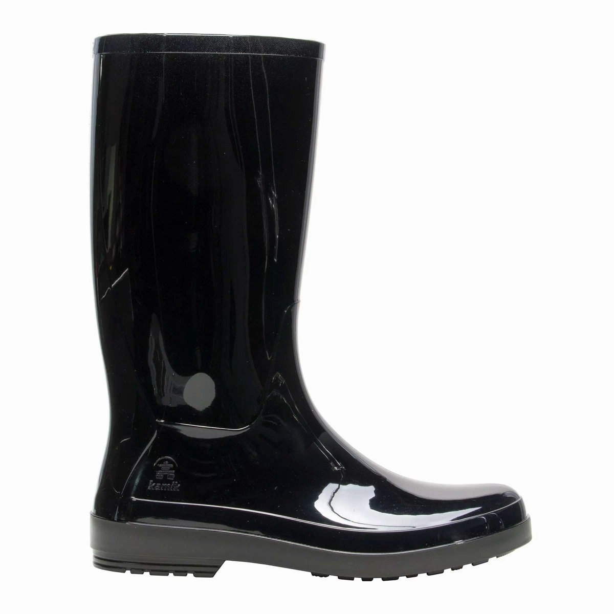 Kamik Women's Heidi 2 Rubber 11in Black Waterproof Multi   Purpose