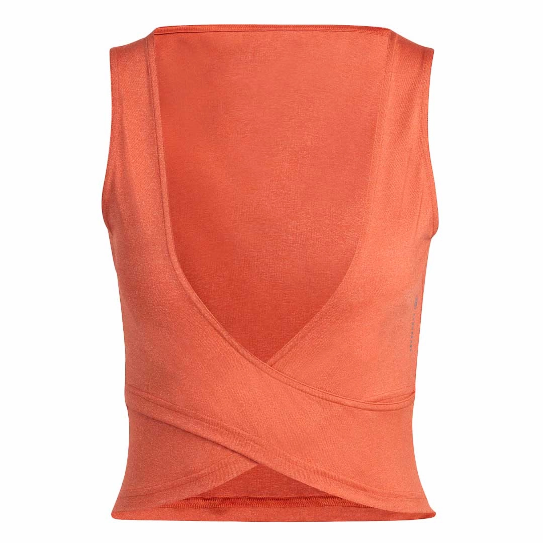 Soft touch finish adidas - Women's Yoga Studio Crop Tank Top (HR5065)