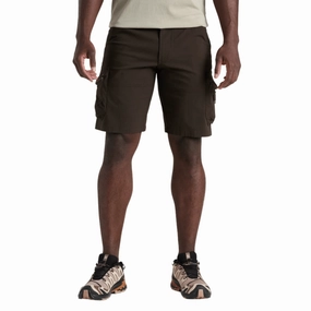 Leather Look Kuhl Men's Ambush Cargo Short - Espresso