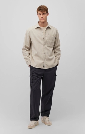 DOUBLE POCKET CARGO PANTS IN PHANTOM Cozy And Stylish