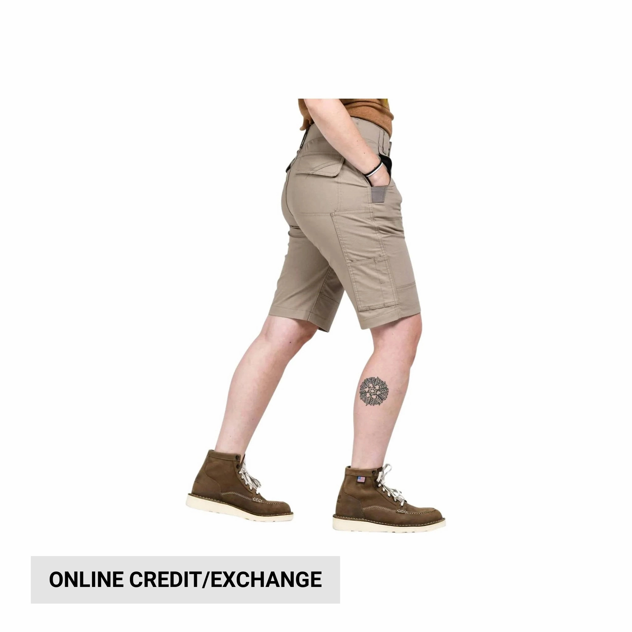 Hiking shorts Dovetail Women's Day Construct Short - Flax