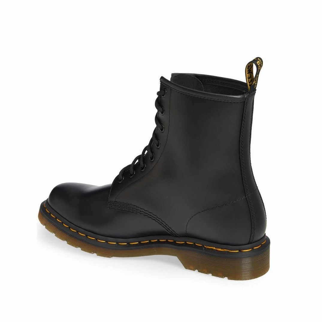 Seamless Comfort Adventure Seeker Dr. Martens Women's 1460 Black Smooth Leather