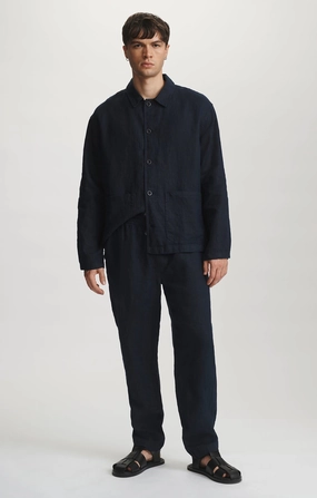 Thermal regulation DRAWSTRING PANTS IN DARK SAPPHIRE