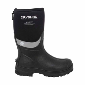 Energy Return Technology Dryshod Men's Steadyeti Mid Insulated Rain Boots - Black