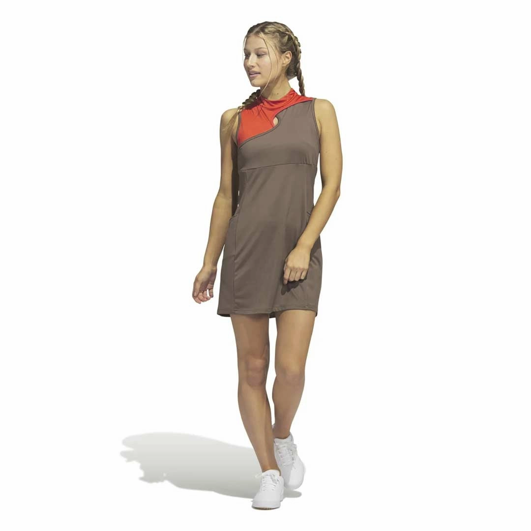 Breathable Design adidas - Women's Ultimate365 Tour Colorblocked Dress (HS8956)