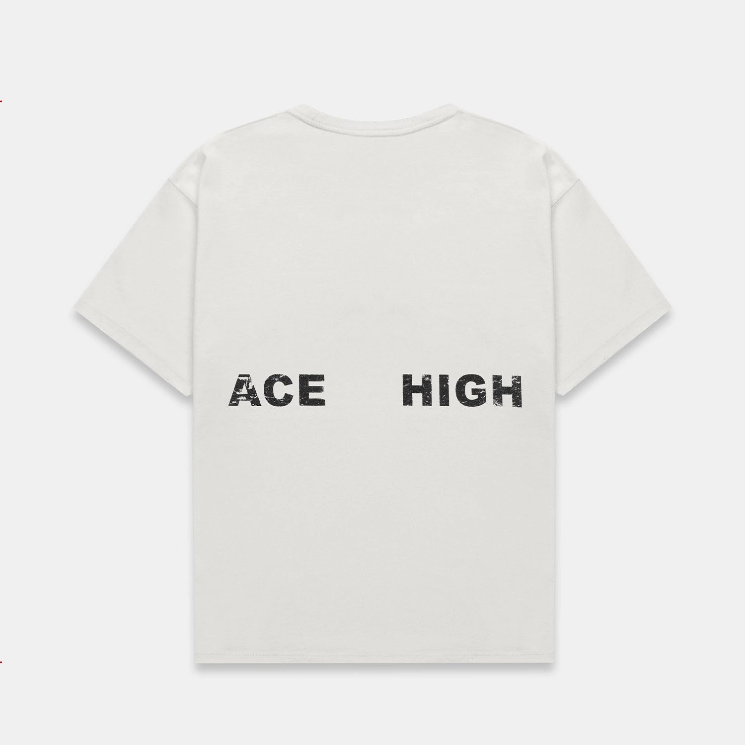 Chill Style Adjustable Hem Duke Cowgirl Vintage White T-Shirt