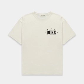 Trendy popularity Duke Plus Vintage White T-Shirt