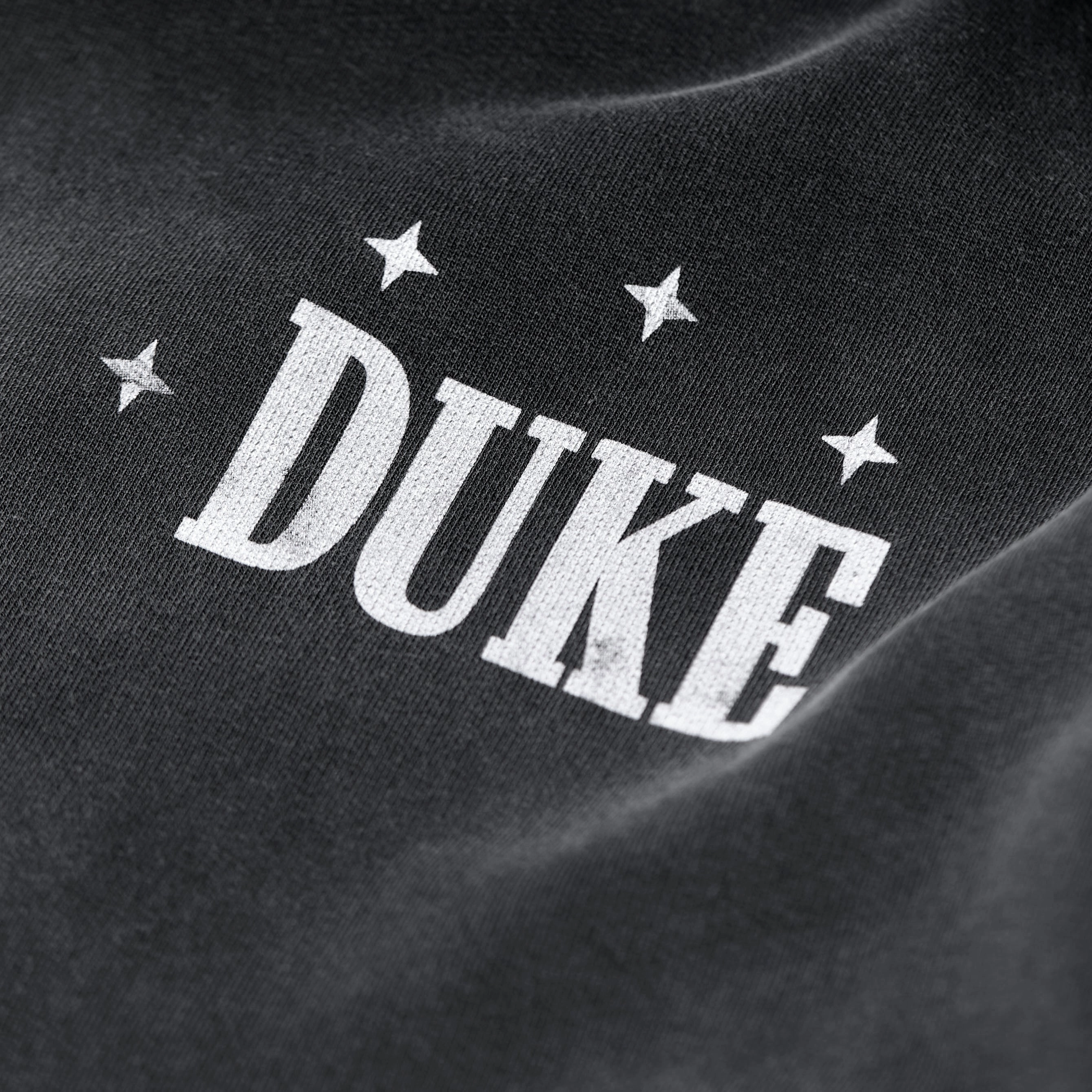 Breathable mesh Weekend Vibes Duke Plus Washed Black Hoodie