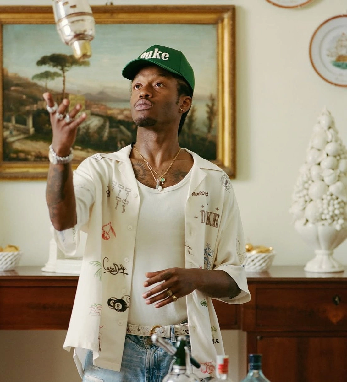 Day-to-Day Comfort Duke Sketch Ecru Shirt