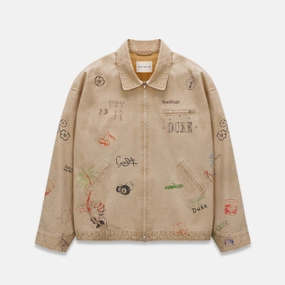 Duke Sketch Sand Jacket Noise Reduction Design