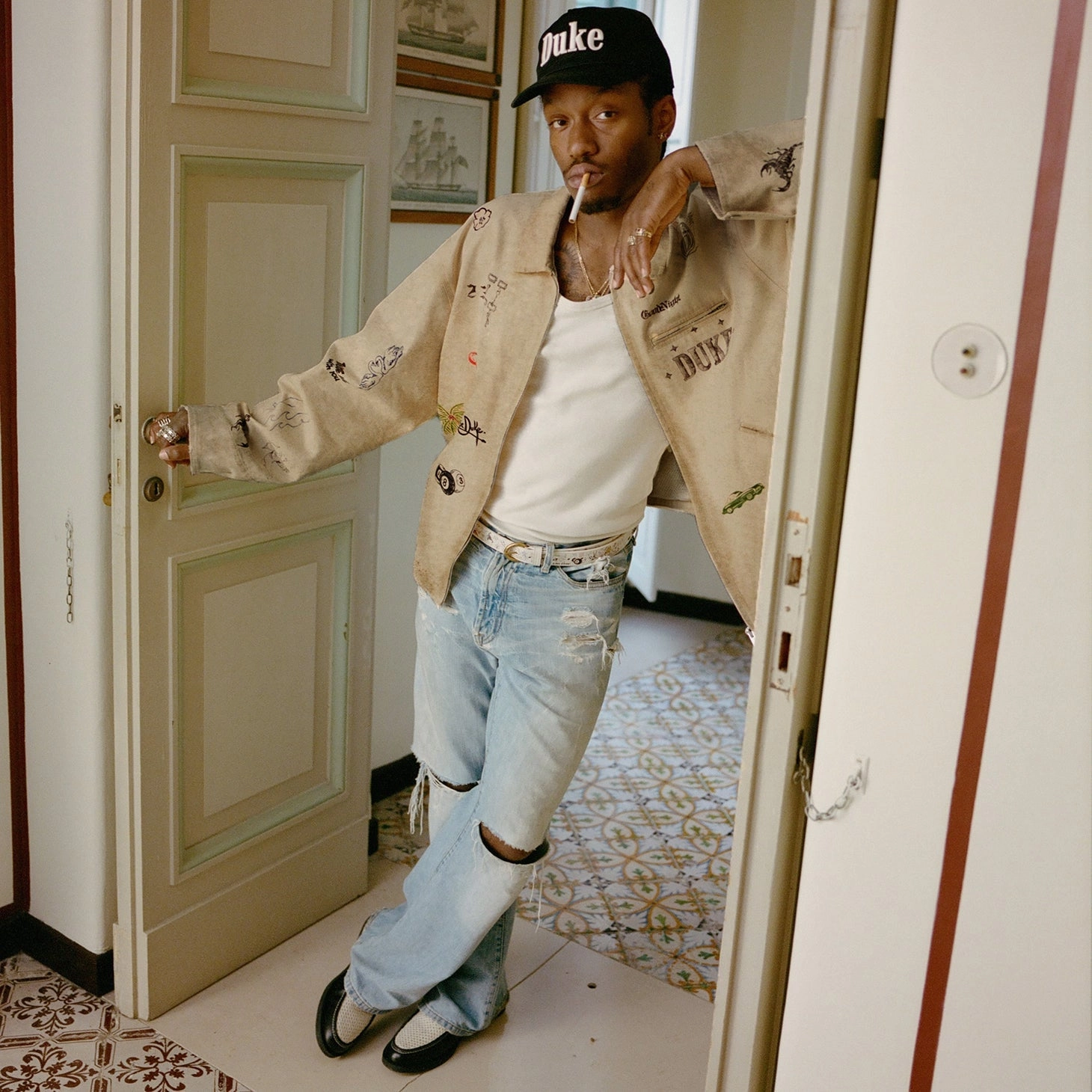 Duke Sketch Sand Jacket Old Style