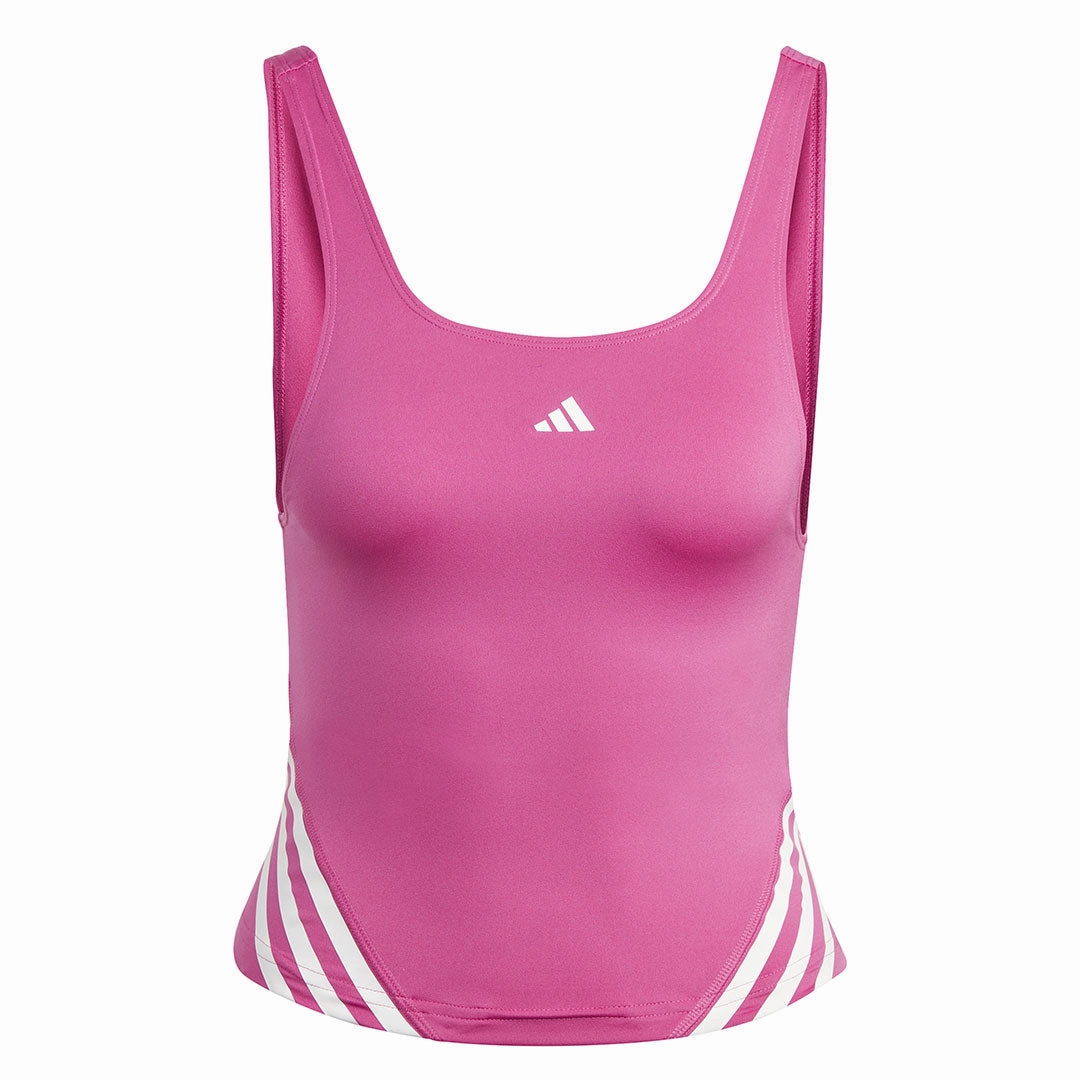 adidas - Women's Train Icons 3-Stripes Tank Top (HS2385) FoldableStructure Fashion Event