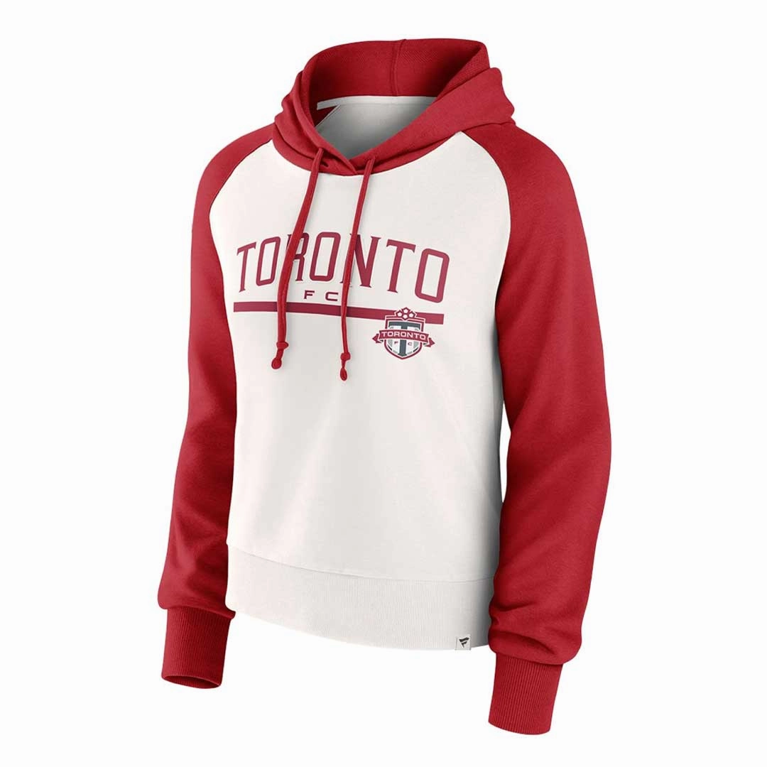 Weekend Chill Style AdjustableDrawcordHem Fanatics - Women's Toronto FC Free Kick Pullover Hoodie (005Y 00NZ EST 02R)