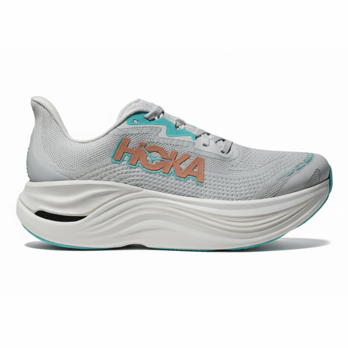 Ultra Bounce Foam Core Subtle Detail Hoka One One Women's Skyward X Cosmic Grey/Rose Gold