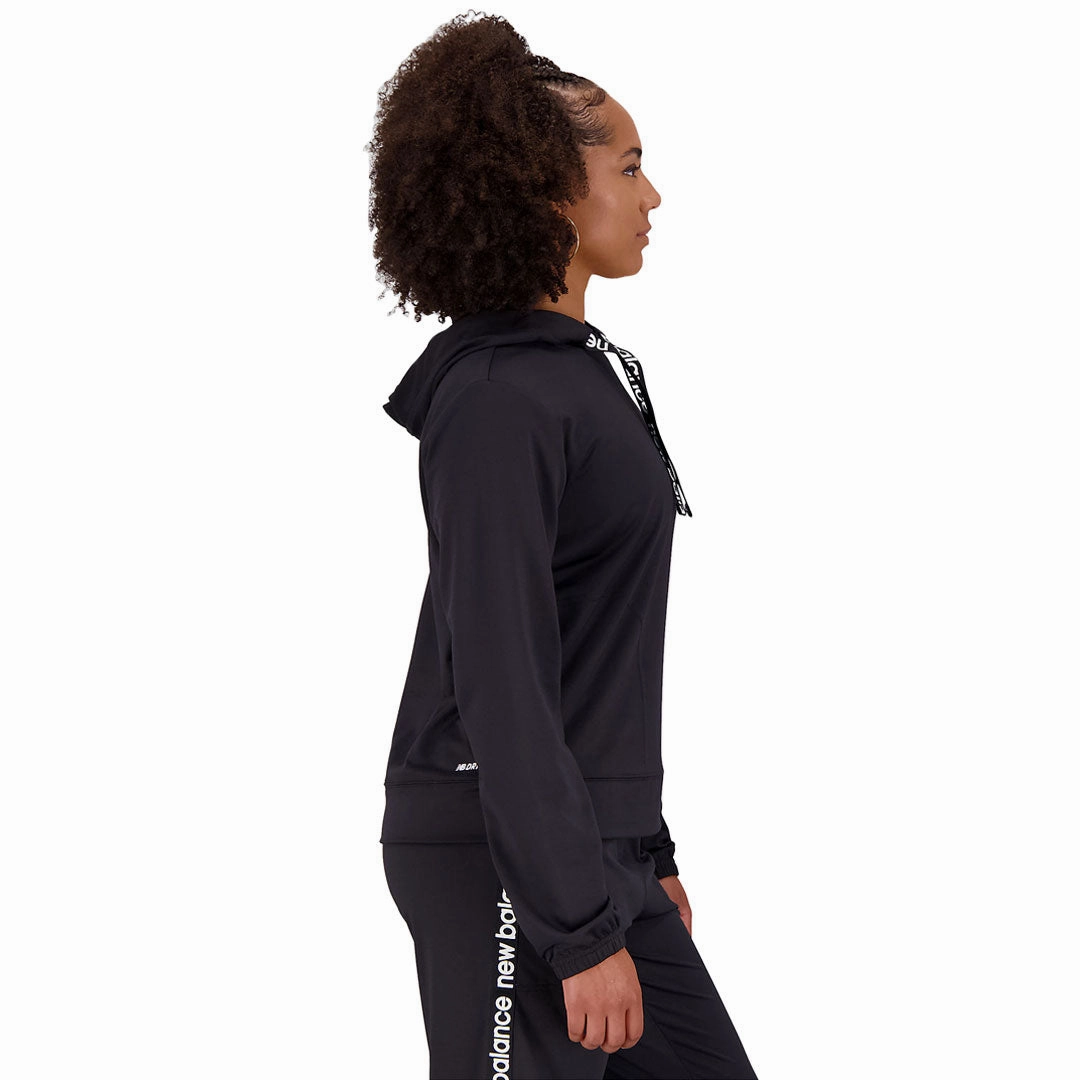 New Balance - Women's Relentless Terry Hoodie (WT31180 BK) Thermal Insulated