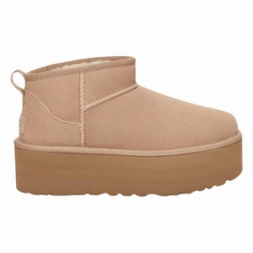 UGG Women's Classic Ultra Mini Platform Sand Impact Resistant Heel