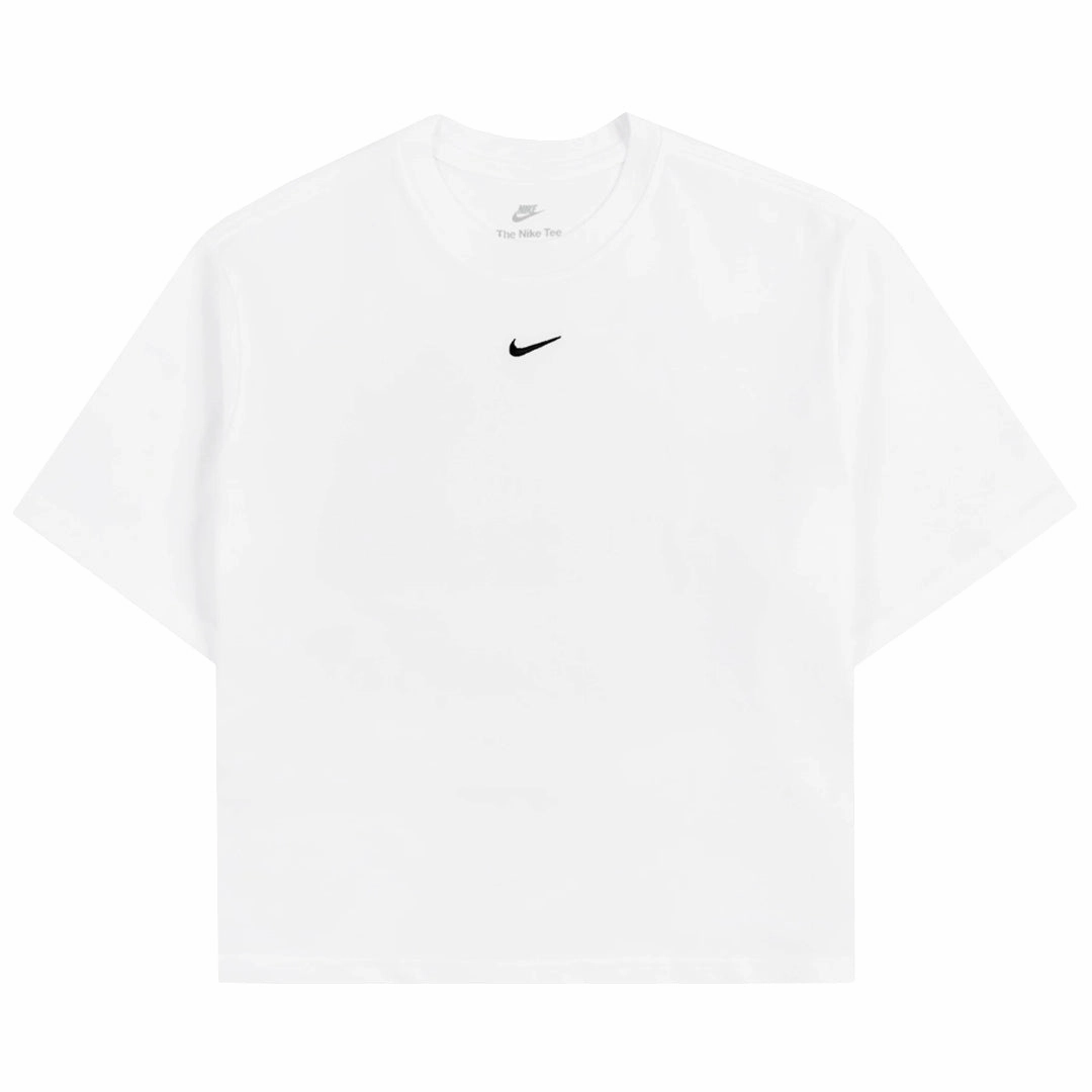 Bomber Cut Nike - Women's NSW Essential Boxy Short Sleeve T-Shirt (DD1237 100)