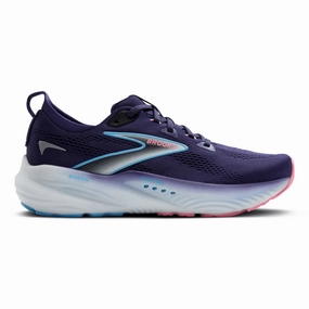 Brooks Women's Glycerine 22 Blue Ribbon/Peacoat/Dianthus Enhanced silhouette
