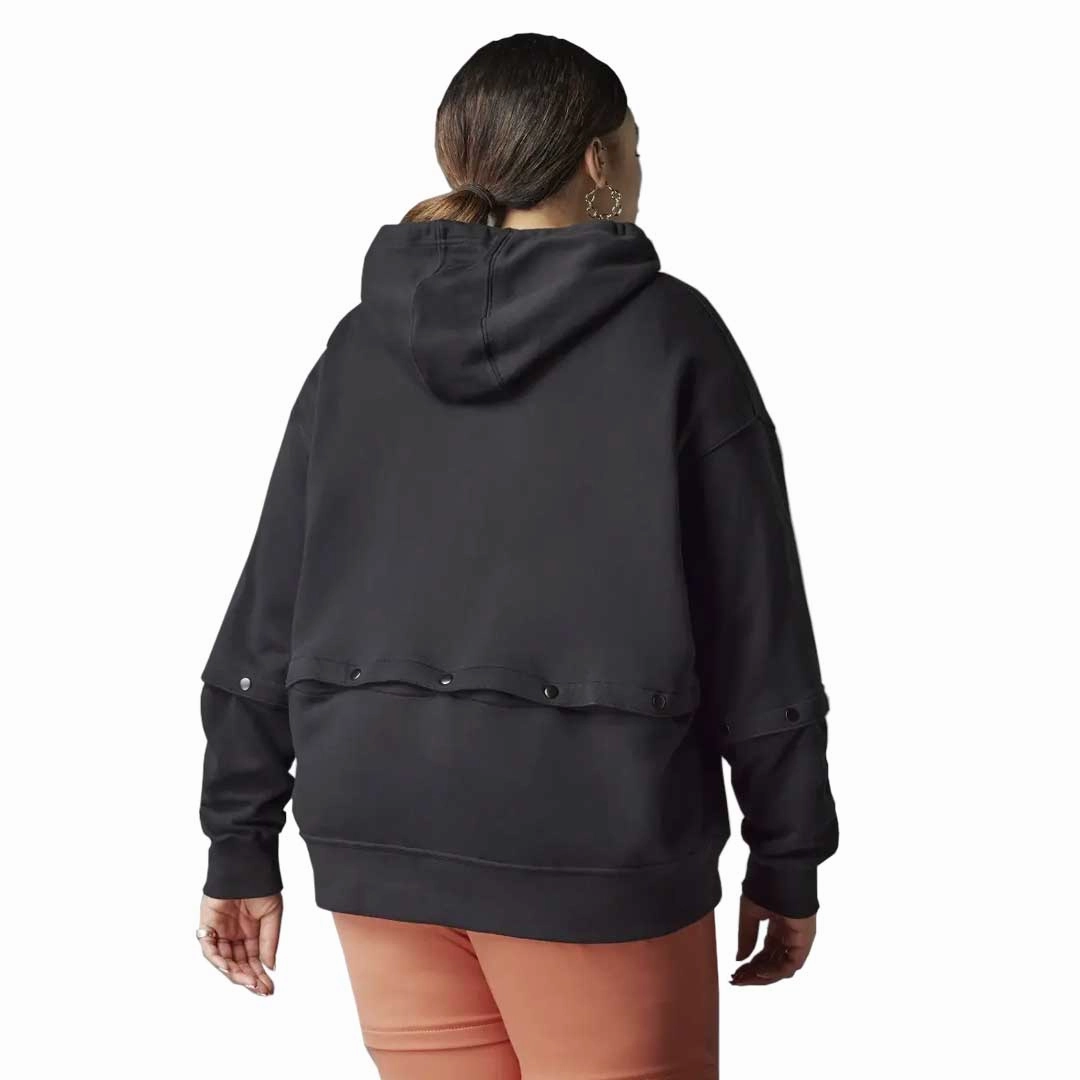 Casual Chill Look adidas - Women's Original Snap-Button Hoodie (Plus Size) (HF2070)
