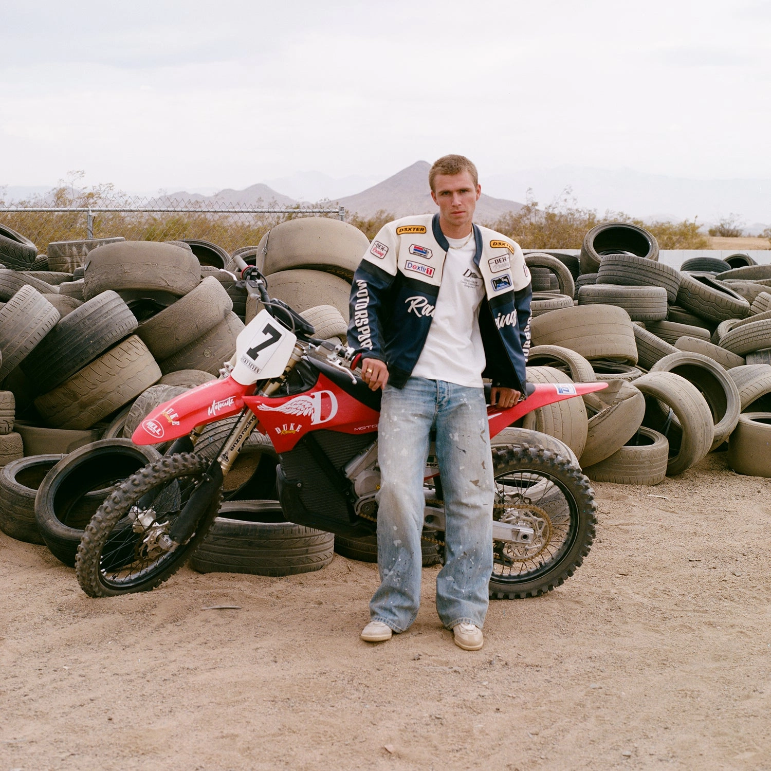 DR3 Moto Racing Jacket AdjustableHood Utility Inspired Look