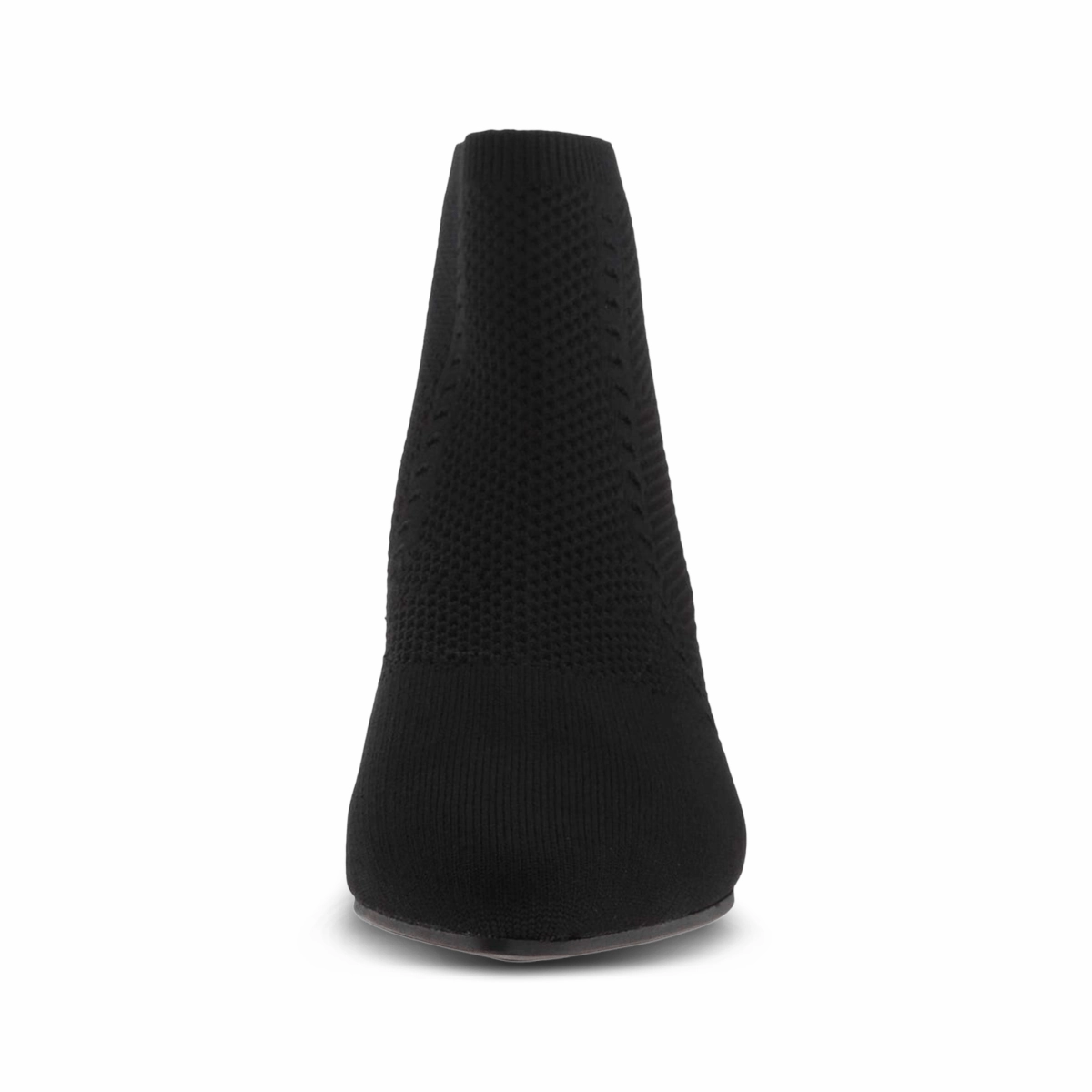 Crisp Edge Eileen Fisher Women's Purl Black Stretch