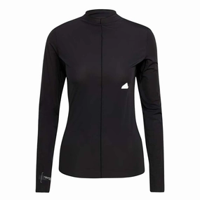 Recycled Material Blend Double Layer Protection adidas - Women's Long Sleeve T-Shirt (HM2838)