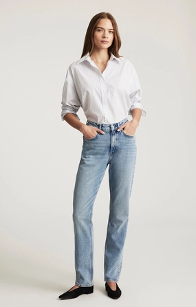 Classic Wear Slim NEW YORK STRAIGHT LEG IN DARK VINTAGE CLASSIC BLUE