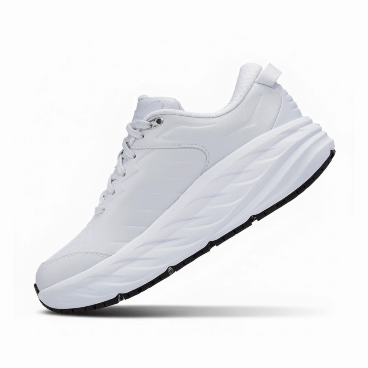 Hoka One One Women's Bondi SR White Street Utility Secure look