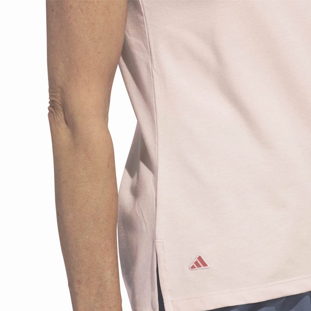 adidas - Women's Go-To Heathered Polo (IP4187) Practical Everyday Fit