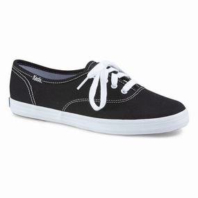 Keds Women's WF34100 Champion Originals Black Zero Pressure